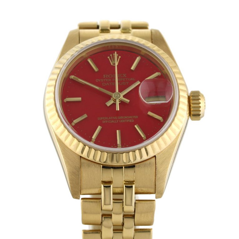 Rolex Datejust 26 Red Dial Ref.69178