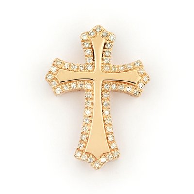 18 Karat Gold Pavé Diamant Kreuz Anhänger mit Kette Second Hand 18k  Weißgold Diamant Kreuz Massive 2 Farben Gold Kreuz Halskette - .de