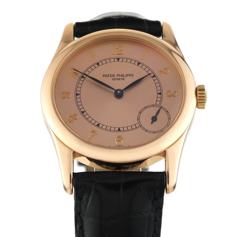 Patek Philippe Calatrava Rosegold Dial Ref.5000
