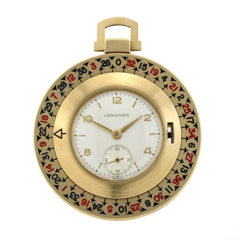 Roulet Pocket Watch solid gold Bj.1940