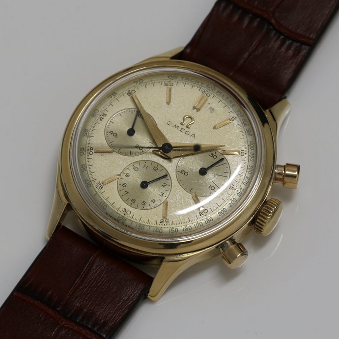 Omega Chronograph Screwback Vintage 1952
