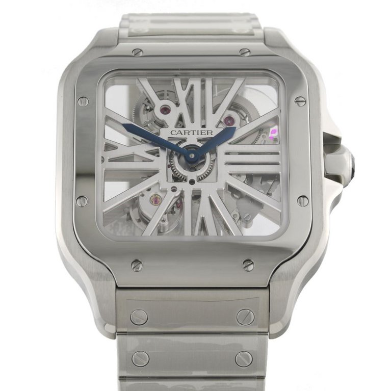 Cartier Santos De Cartier Skeleton Ref.WHSA0015