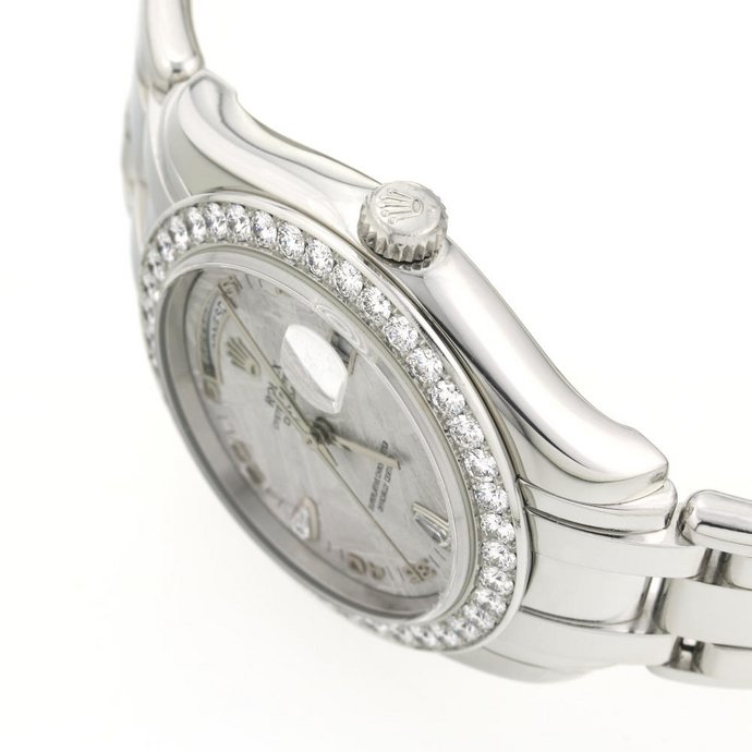 Rolex Day-Date Masterpiece Platinum Meteorit Diamond Dial 39mm Ref.18946