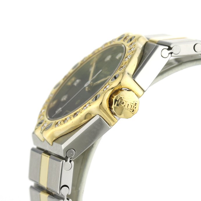 Chopard St. Moritz Ladies Two Tone 18K Factory Diamonds