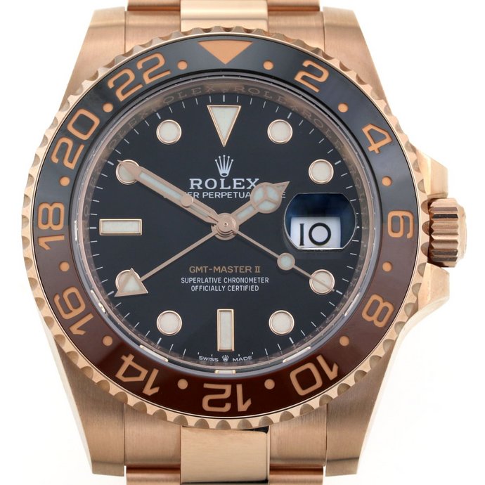 Rolex GMT Master II Rootbeer Roségold Ref.126715CHNR